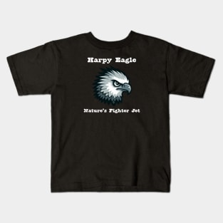Harpy Eagle Bird of Prey Kids T-Shirt